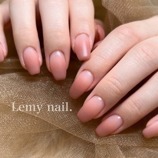 🍑 


#シンプルネイル 
#グラデーションネイル 
#マットネイル 
#ピンクベージュネイル 
#オフィスネイル 
#ジェルネイル 
#gelnails 
#浦安ネイルサロン 
#浦安 #新浦安 #舞浜 #オールシーズン #オフィス #ハンド #シンプル #グラデーション #マット #ミディアム #スクエア #ベージュ #ピンク #ジェルネイル #お客様 #Lemy nail. #ネイルブック