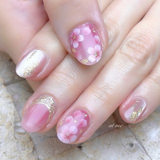 ネイルチップ オーダー チーク キルティング 3d 春 ピンク 桜 マグネット ネイルチップ オーダー チーク キルティング 3d 春 ピンク 桜