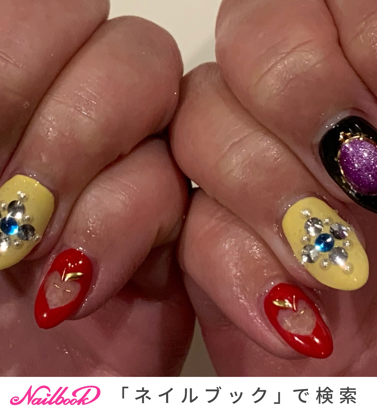 白雪姫のネイルデザイン｜ネイルブック