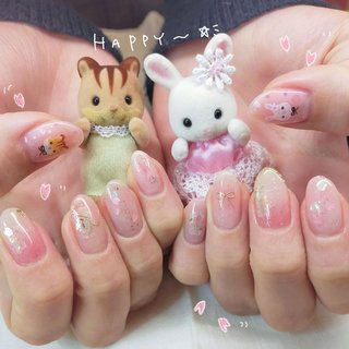 3dネイル 立体ネイル りす たまご うさたま うさぎ 2025年】新着順｜#リスネイルのネイルデザイン｜ネイルブック