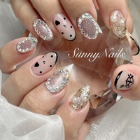 ネイルチップ　ランページ　川村壱馬　マグネットネイル　ニュアンスネイル ネイルチップ ランページ 川村壱馬 マグネットネイル ニュアンス