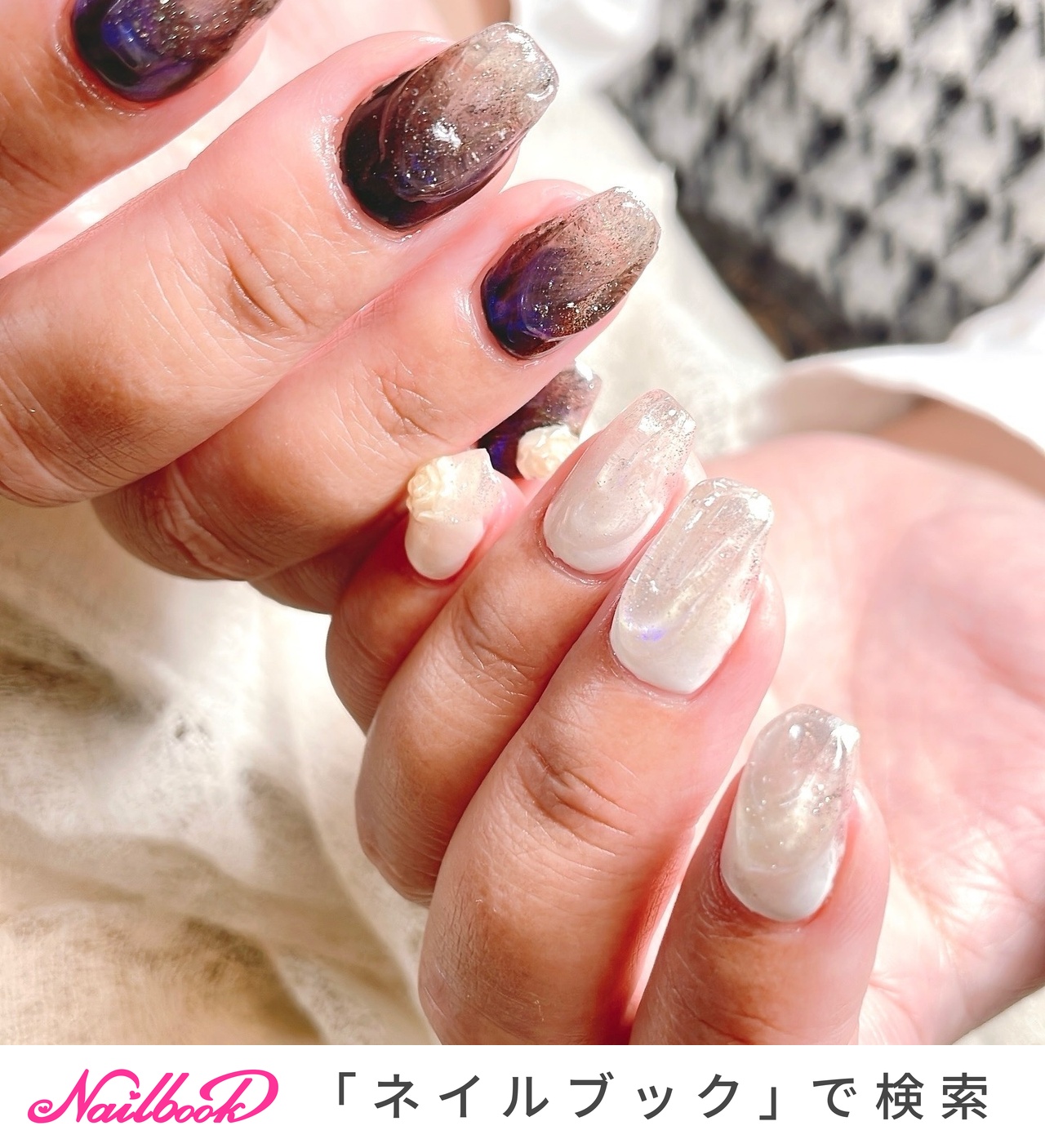 ぷっくりネイル(ぷっくり)/フラッシュネイルのネイルデザイン｜ネイル 