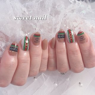 gucciのネイルデザイン｜ネイルブック