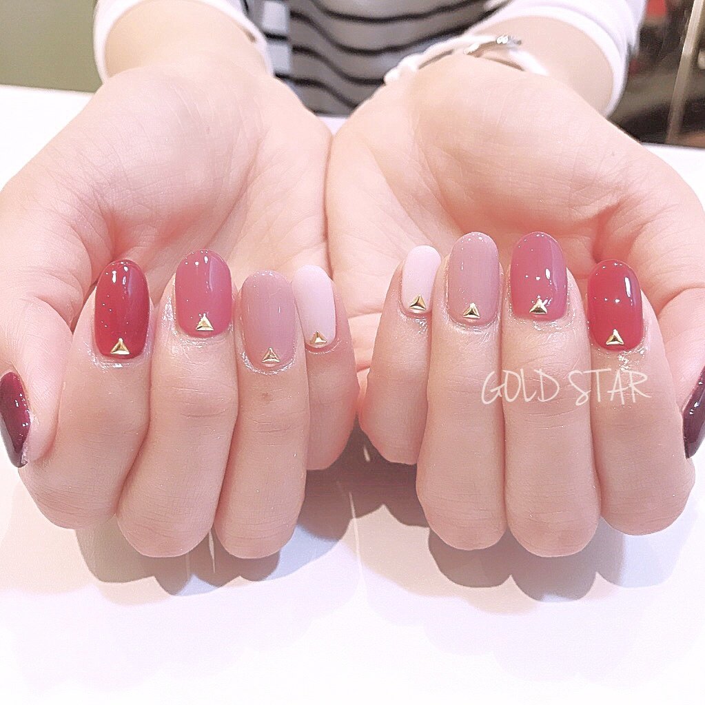 オールシーズン オフィス デート 女子会 ハンド Agloss Nailのネイルデザイン No ネイルブック