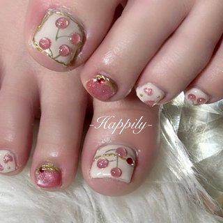 さくらんぼ🍒 
春ネイル🩵

#フット #ジェルネイル #さくらんぼ #フルーツ #ぷっくり #ミラー #japanesenailartist #japanesenailart #ネイル #ネイルサロン #山口県 #周南 #山口県ネイルサロン #周南市ネイルサロン #プライベートサロン #ネイルサロンハピリー #ハピリー #爪職人💅 

-Happily-
https://nail-happily24.com

〠745-0825 山口県周南市秋月2丁目3-13 ステータス秋月1F tel090-7993-3354 営業時間:9:30〜18:30（受付） 定休日:日曜日

#いつもありがとうございます😊 #手が綺麗に見えるネイル #春 #オールシーズン #フット #フルーツ #ぷっくり #ショート #スクエア #ベージュ #ピンク #シルバー #ジェルネイル #お客様 #-Happily- #ネイルブック