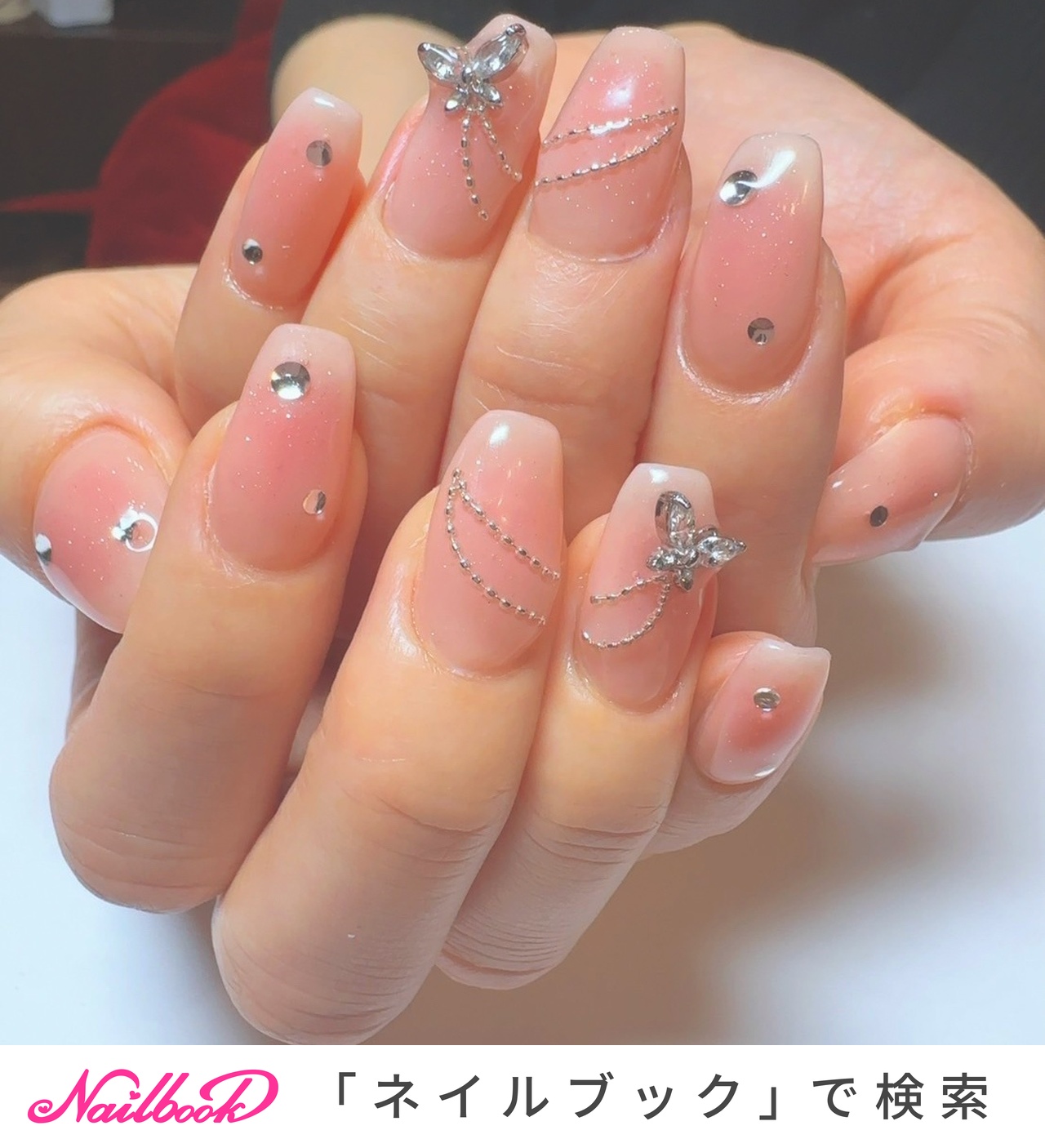 蝶のネイルデザイン｜ネイルブック