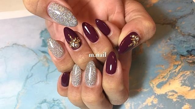 秋 冬 クリスマス デート ハンド M Nailのネイルデザイン No ネイルブック