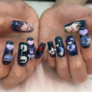 痛ネイルのネイルデザイン｜ネイルブック 