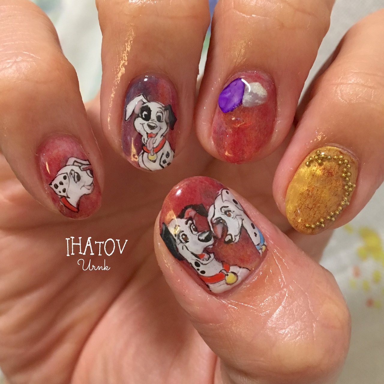 秋 オールシーズン 旅行 ハンド アニマル柄 Ihatov Nailarts のネイルデザイン No 2622901 ネイルブック