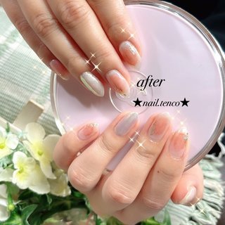 (*ˊ˘ˋ*)💅リピーター様🌸⋆*4週ピッタリ✨ お帰りなさい🏡⋆*💅

長かった爪をかなり短くして😂

ご希望のdesign.Color✨️💅

短くなったけど🥲
(*˙꒳˙*)⸝喜んで頂きました
でも…ハイポ凄く長いので
短くなっても美爪💅です

次回の希望designも確認したし（笑）
楽しみにお待ちしております🌿.∘

ネイルブック📖からの予約受付開始しました。
完全予約制で当日予約は、受けつけておりません😢

オーダーチップ💅受けたまわります🙆

(👰ブライダル・入学式・卒業式・成人式・イベント・その他anniversary💕)

LINE・ID(友達登録)tencoro123

Instagram・@tencoro123

LINE・Instagramから(DM.メッセージ)💌ご予約確認お願い致します🐥

#nailart #naillove #nailtech #nailist #nailsalonlittlemii #nailstyle#instagramphotos #nailstagrame #nails #七尾市ネイル #instagramjapan #instanails #instacool #instalove #羽咋市ネイル #ジェルネイル#ネイルケアサロン #ネイルブック #Cute #ネイルデザイン #artist#simple#casual #ネイル好きな人と繋がりたい#おしゃれさんと繋がりたい #officenail #spring #design#Instagram#大人可愛い #春 #オールシーズン #オフィス #デート #ハンド #ラメ #チーク #オーロラ #大人 #レッド #オレンジ #パステル #ジェルネイル #tencoro123 #ネイルブック