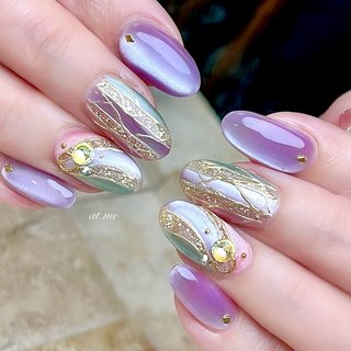 フラワーデザインノーカラージャケット ゴブランジャガード