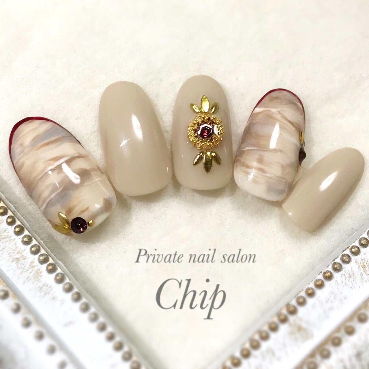 秋 冬 デート 女子会 ハンド Nailsalon Chipのネイルデザイン No ネイルブック