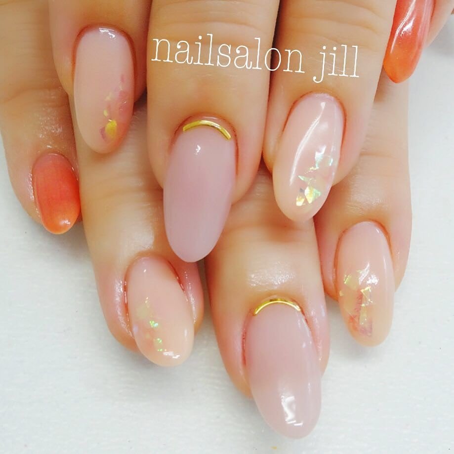 秋 冬 クリスマス オフィス ハンド Nailsalonjill ネイリスト遠藤のネイルデザイン No ネイルブック