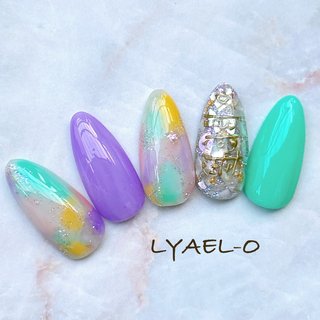龍体文字のネイルデザイン｜ネイルブック