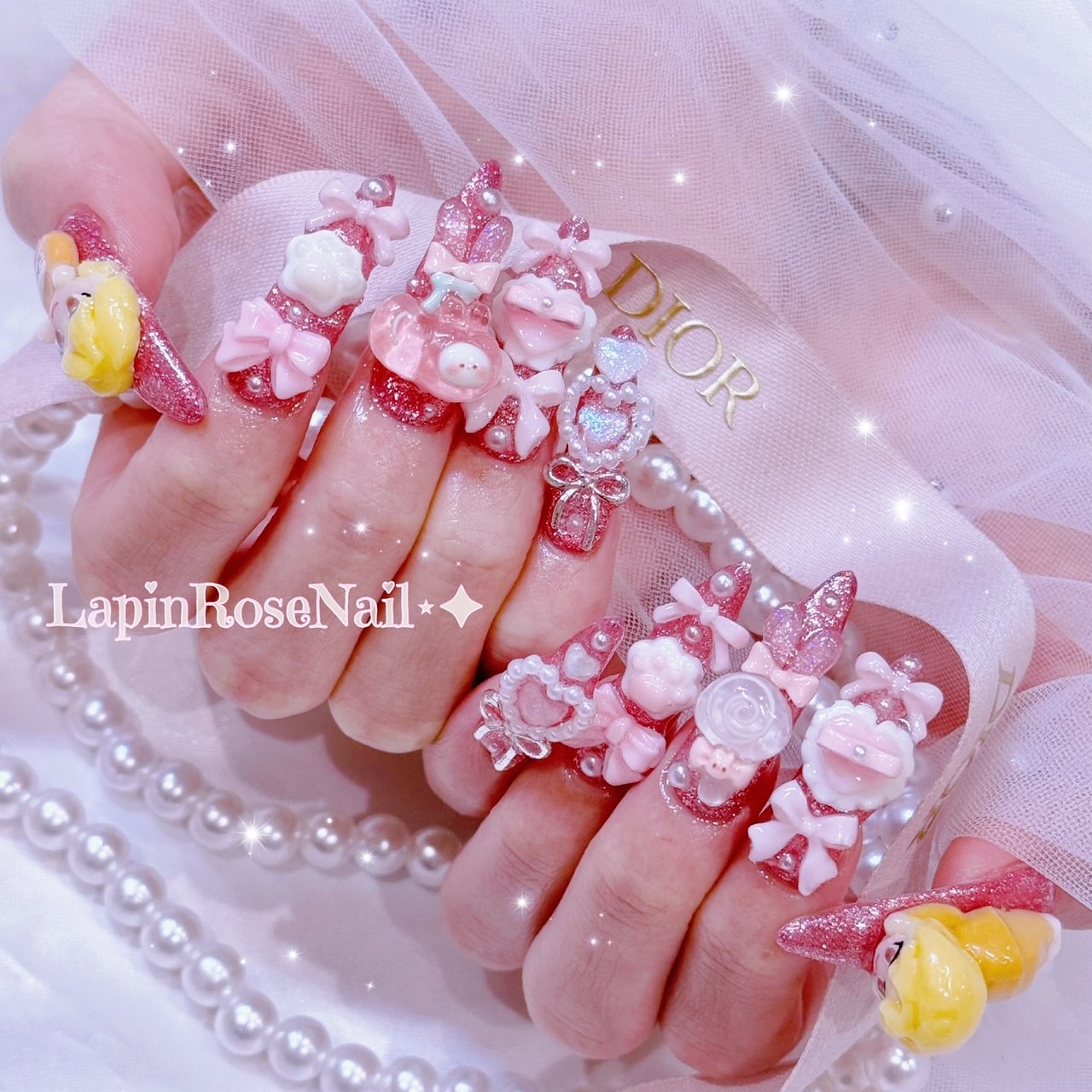 推し活/シンプル/痛ネイル/ワンホン/韓国 - ▷◁*.゜𝐍𝐚𝐡𝐨