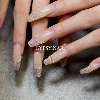ピクシーフレンチのネイルデザイン｜ネイルブック