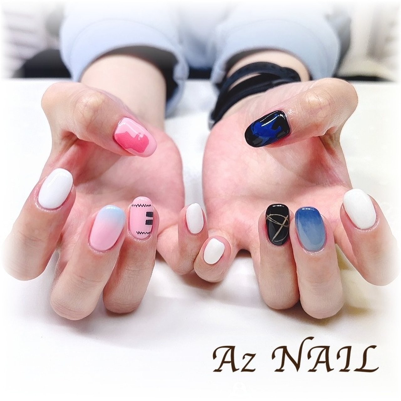 ライブ/推し活/ハンド/概念ネイル/グラデーション - Az NAIL ゆき＊の