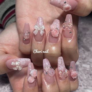春/オールシーズン/ハンド/ピンク/レッド - ha_nailのネイル 春/オールシーズン/ハンド/ピンク/レッド - ha_nailのネイル