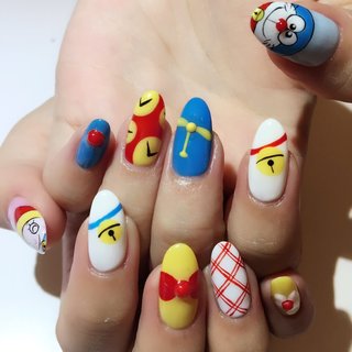 オールシーズン ハンド 痛ネイル キャラクター 星 Sakitaro1007のネイルデザイン No ネイルブック