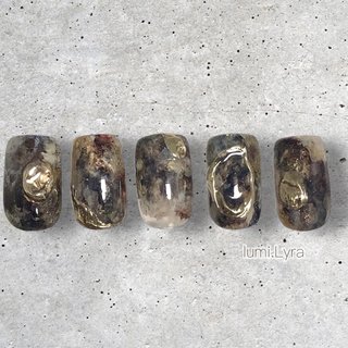 サンプルデザイン＊ 
#ニュアンスネイル #ニュアンスネイルデザイン #大理石ネイル #天然石ネイル #ミラーネイル #アイシング #cleto #ハンド #ジェルネイル #ジェルネイルデザイン #icegel #palagel #パラジェル #フィルイン #フィルイン一層残し #一宮ネイルサロン #一宮市ネイルサロン #妙興寺駅 #駅近サロン #プライベートサロン #駐車場完備 #秋 #冬 #オールシーズン #旅行 #ハンド #ニュアンス #アイシング #大人 #インクネイル #天然石 #スクエア #ベージュ #ブラウン #ゴールド #ジェルネイル #ネイルチップ #kie #ネイルブック