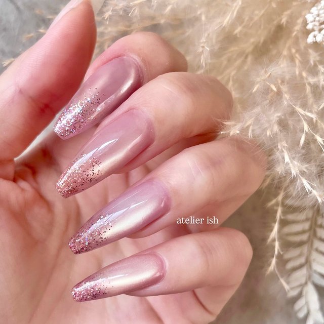 2025最新】うるちゅる感がたまらない♡微粒子マグネットネイル|人気