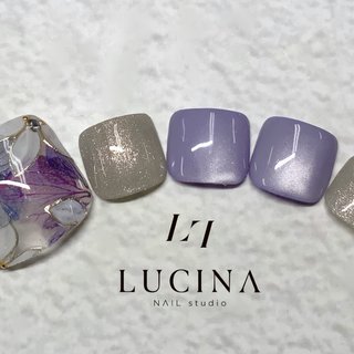 お客様完成品♡イチゴネイル　紫ネイル　パープル　いちご 人気順｜パープル(紫)/#いちごネイルのネイルデザイン(2ページ目