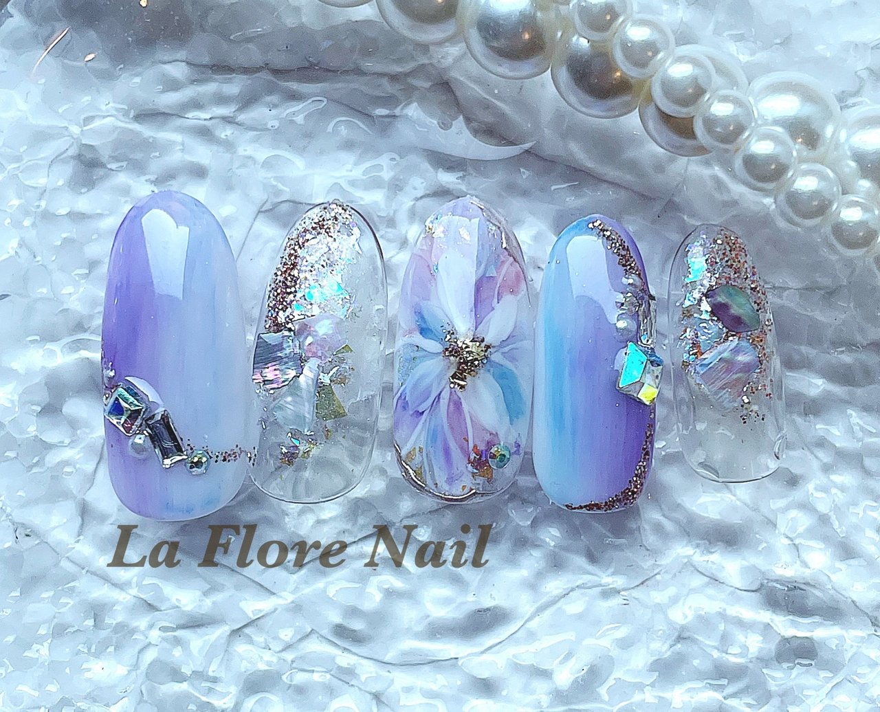🌼LaFlore nail🌼のネイルデザイン[No.9379621]｜ネイルブック