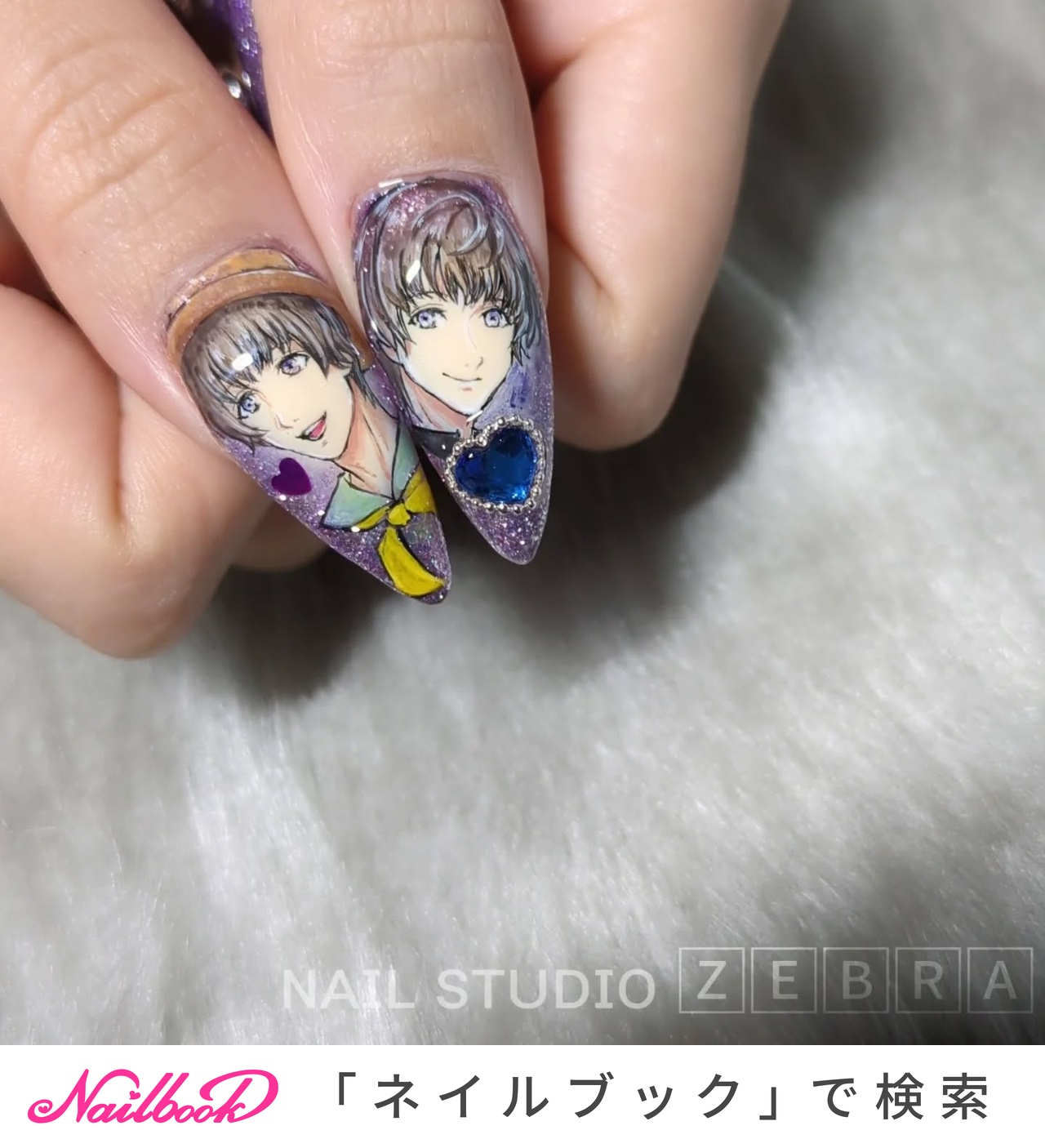 大人気新品  鳳瑛二のネイルデザイン｜ネイルブック ネイルチップ・付け爪