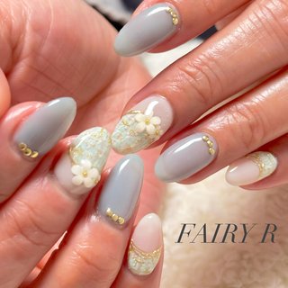 #ハンド #ジェルネイル #春ネイル #ツイード #画像持ち込みネイル #春#お客様 #大人ネイル #手が綺麗に見えるネイル #美爪 #nailbook_fan #nailart #nail #30代ネイル #40代ネイル #50代ネイル #60代ネイル #かわいい#越谷市#越谷市ネイルサロン #南越谷#南越谷ネイルサロン #アートし放題 #fairyr #春 #オールシーズン #ハンド #フラワー #ツイード #ミディアム #ラウンド #ホワイト #水色 #ジェルネイル #お客様 #FAIRY R #ネイルブック