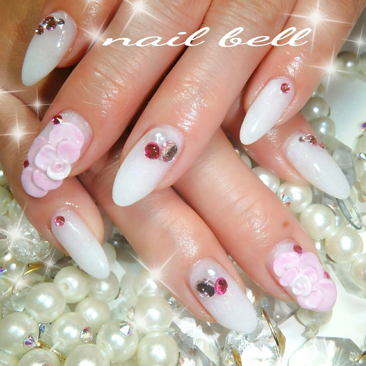 冬 ブライダル パーティー デート ハンド さいとうりな Nail Bell ネイルベル のネイルデザイン No ネイルブック