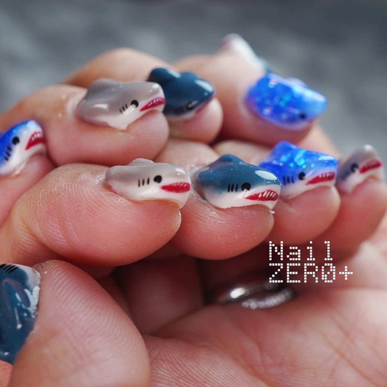 夏/海/リゾート/ハンド/3D - 塩見隼人 [池袋]ネイルゼロプラスのネイル
