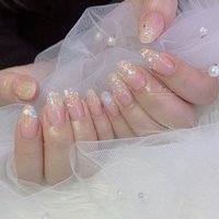 ラメグラデーションネイル