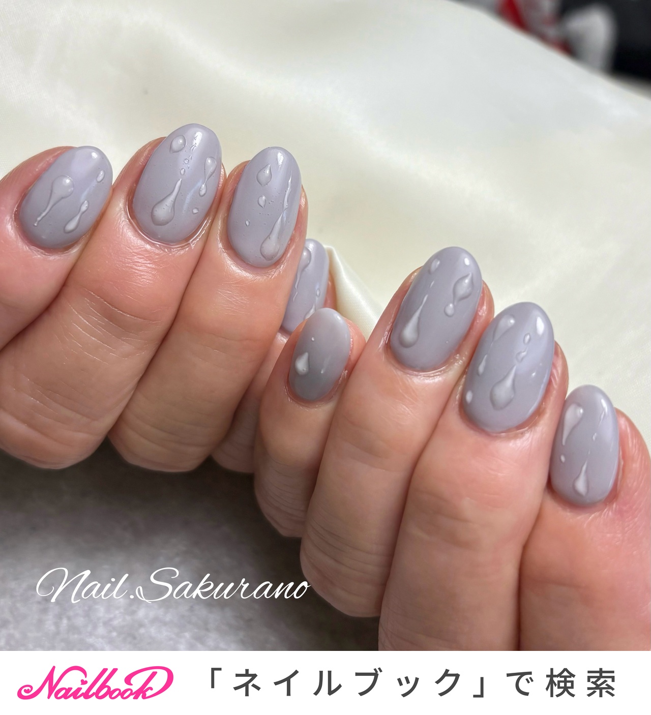 春/夏/梅雨/ハンド/シンプル - nail salon さくらののネイルデザイン