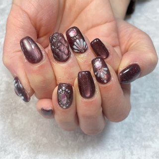 Instagram ▷@fioritura_ai 主なお知らせ、ご案内状況、名古屋出張のご案内等
Instagramでお知らせしております。
是非フォローをお願いいたします◎

#fioritura_150min #atelierfioritura
#nail #nails #nailart #gelnail #gelnails #nailsalon #handpainted #マグネットネイル #フラッシュマグネット #フラッシュマグネットネイル #フラッシュネイル #ジュエリーアート #手描きジュエリー #キルティングネイル #4月 #4月ネイル #5月 #5月ネイル #春 #春ネイル #京都 #京都ネイルサロン#烏丸ネイルサロン #烏丸御池ネイルサロン #名古屋 #名古屋ネイルサロン #伏見ネイルサロン #栄ネイルサロン #矢場町ネイルサロン #春 #オールシーズン #パーティー #女子会 #ハンド #フラッシュ #ビジュー #マグネット #ミラー #キルティング #ミディアム #スクエア #ホワイト #ボルドー #ゴールド #ジェルネイル #お客様 #fioritura_ai #ネイルブック
