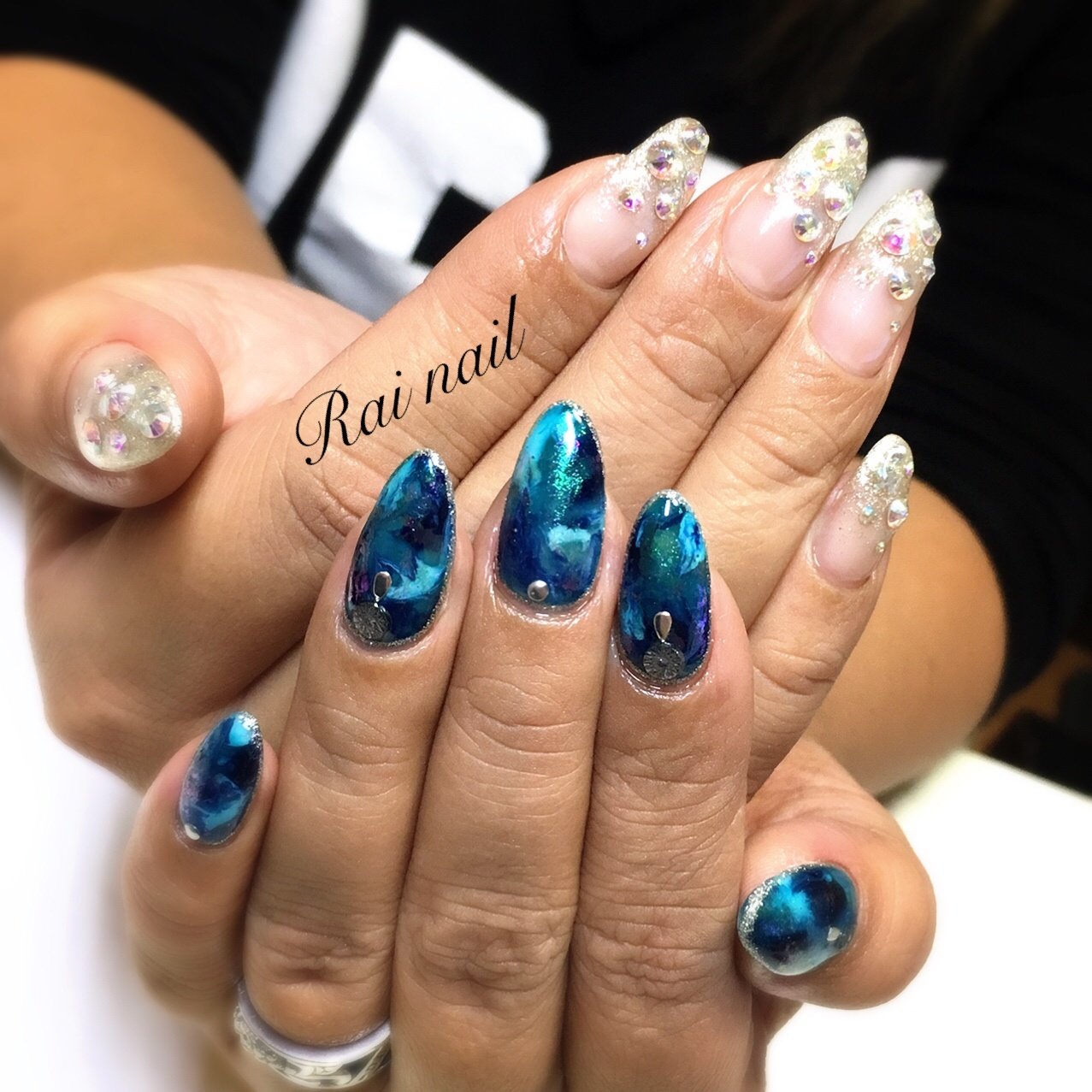 夏 オールシーズン リゾート パーティー ハンド 奈良 田原本 ネイルサロン Rai Nailのネイルデザイン No ネイルブック