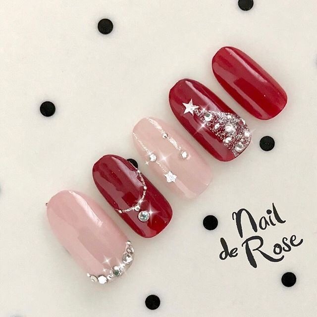 冬 クリスマス パーティー デート ハンド M ｔ ｏ Nail Takaのネイルデザイン No ネイルブック