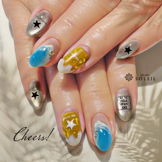 乾杯空グラス　ネイルパーツ　痛ネイル　推しネイル 乾杯空グラスネイルパーツ痛ネイル推しネイル