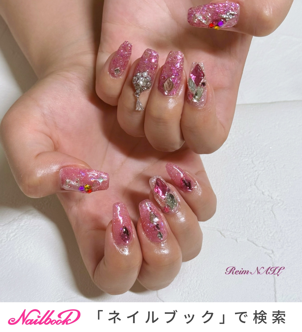 オーロラストーン可愛い🌧 #tama_nails #pyxisnail #オーロラ