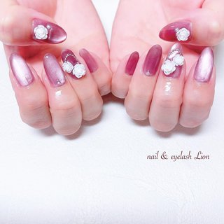 人気順｜#薔薇パーツネイルのネイルデザイン｜ネイルブック