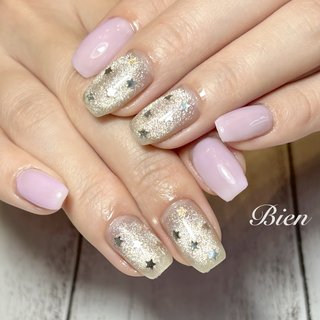 ピンクパープルネイルのネイルデザイン｜ネイルブック