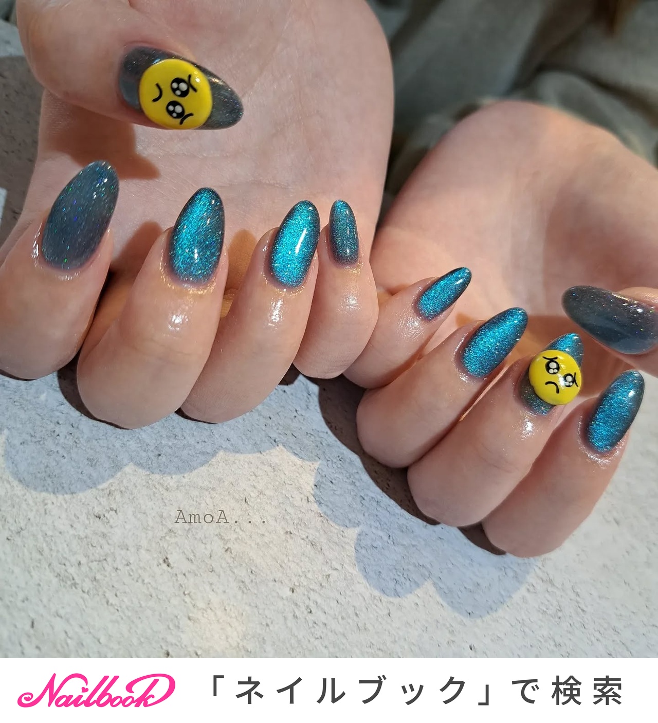 ぴえん顔ネイルパーツ お客様オーダー🎀 . プレインシートや3dパーツ ネイルチップのオーダー