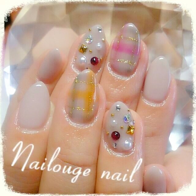 秋 パーティー デート 女子会 ハンド Nailsalon Nailougeのネイルデザイン No ネイルブック