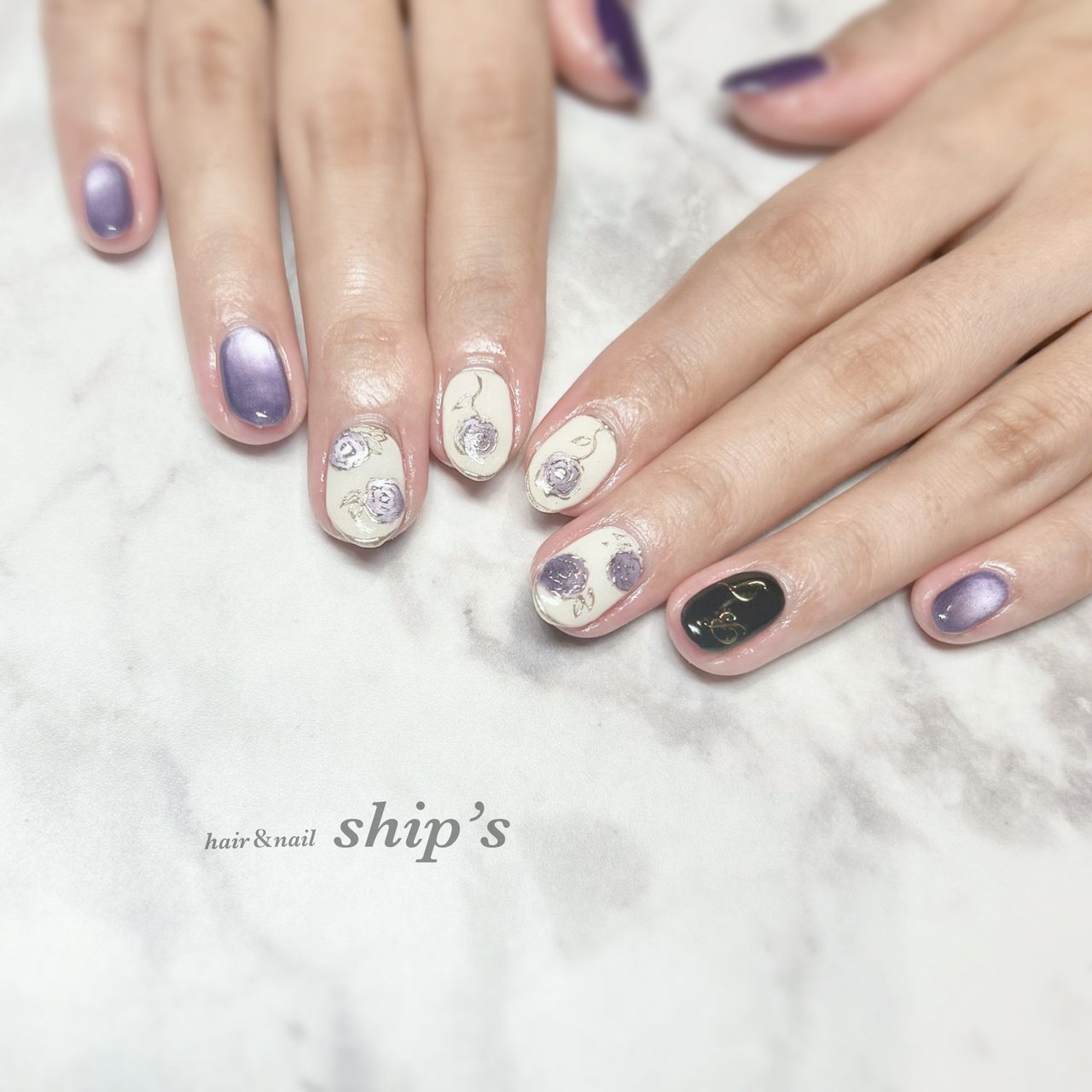 春/ライブ/ハンド/フラワー/マグネット - ship's♡のネイル
