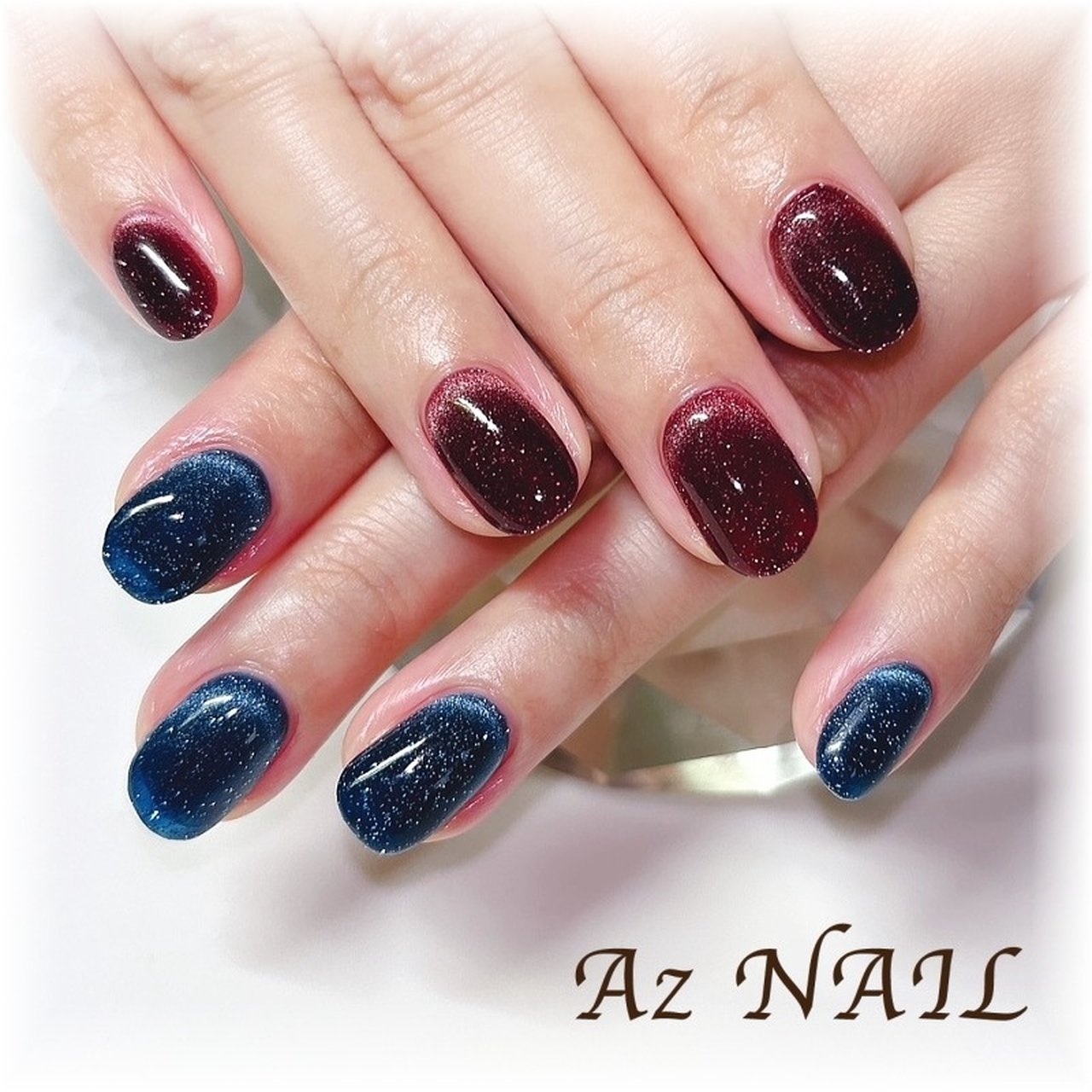 手が綺麗に見えるネイル/旅行/ライブ/デート/ハンド - Az NAIL ゆき