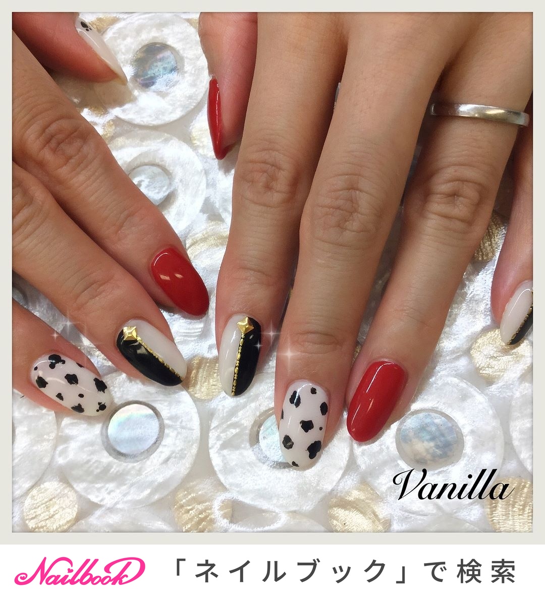 オールシーズン 旅行 ハロウィン クリスマス ハンド Nailsalon Vanilla Shigaのネイルデザイン No ネイル ブック