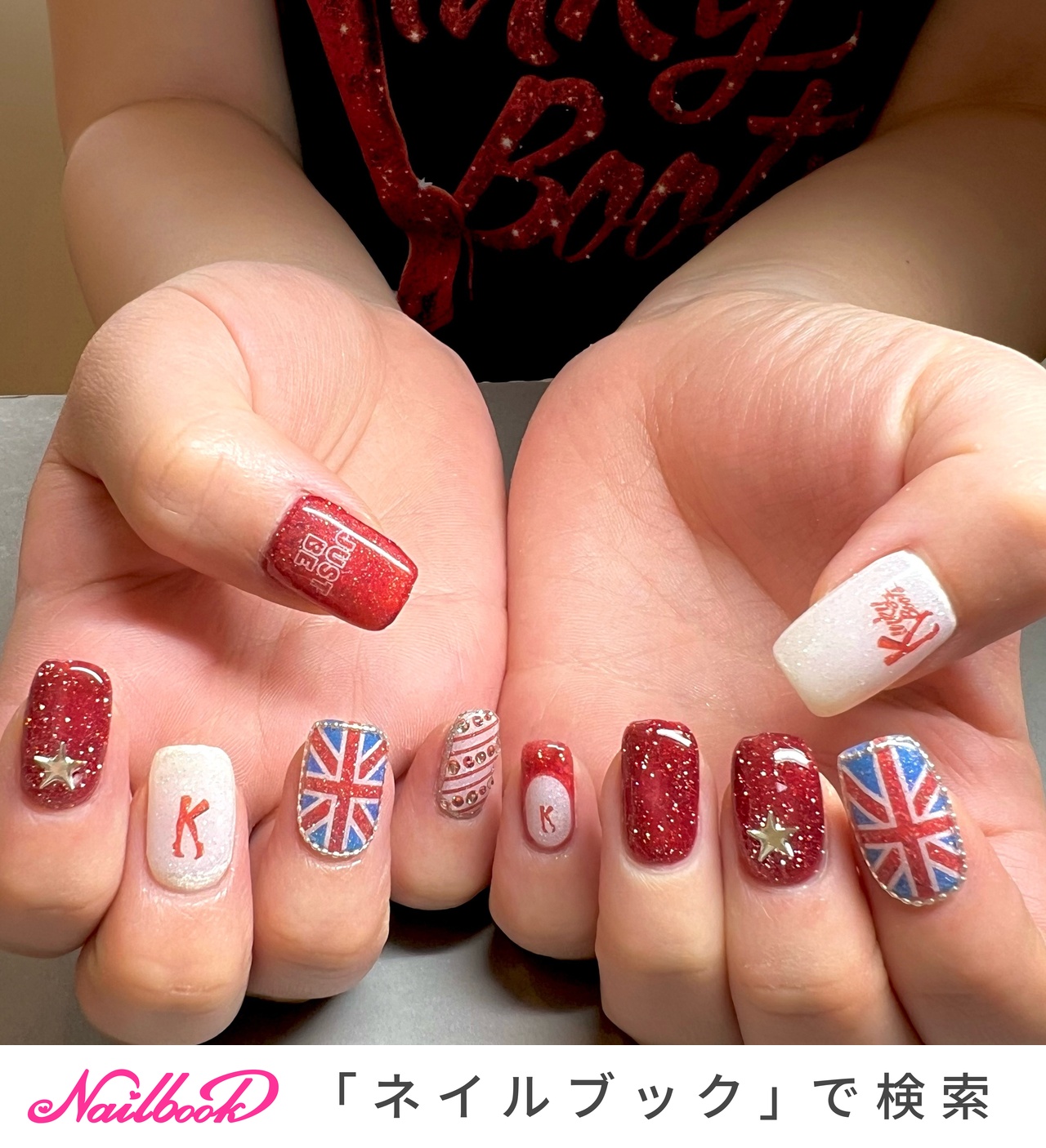 キンキーブーツネイルのネイルデザイン｜ネイルブック