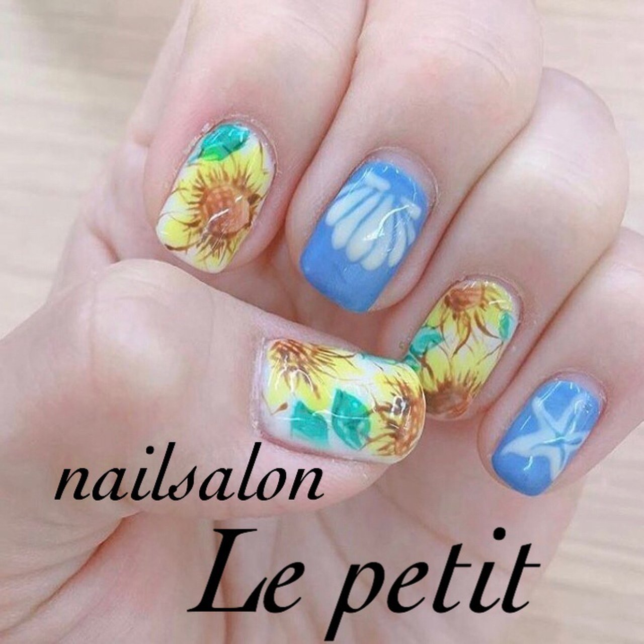 夏 旅行 海 リゾート ハンド Nailslon Le Petitのネイルデザイン No ネイルブック