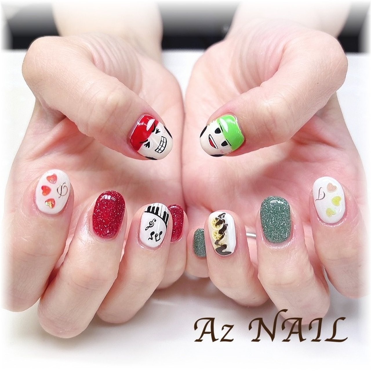ライブ/パーティー/推し活/概念ネイル/フラッシュ - Az NAIL ゆき＊の