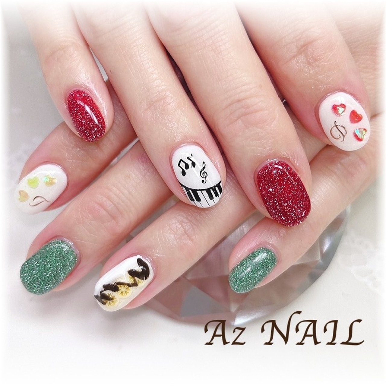 ネイルアート Color Nail Polish Strips, 22ct. ZX- 3040. READ
