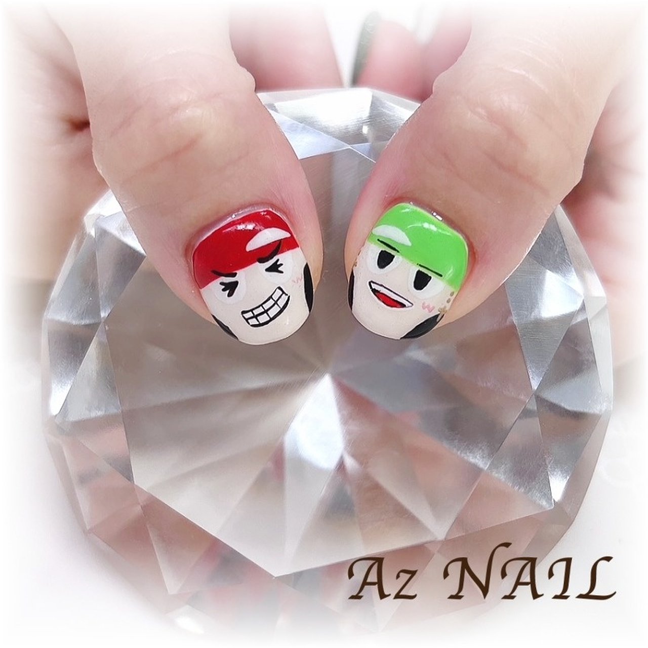 ライブ/パーティー/推し活/概念ネイル/フラッシュ - Az NAIL ゆき＊の